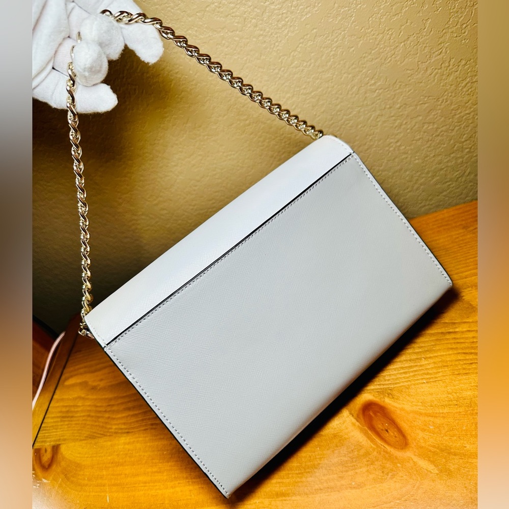 NWT! Kate Spade Carson Nimbus Colorblock Leather Convertible Bag - Picture 8 of 17